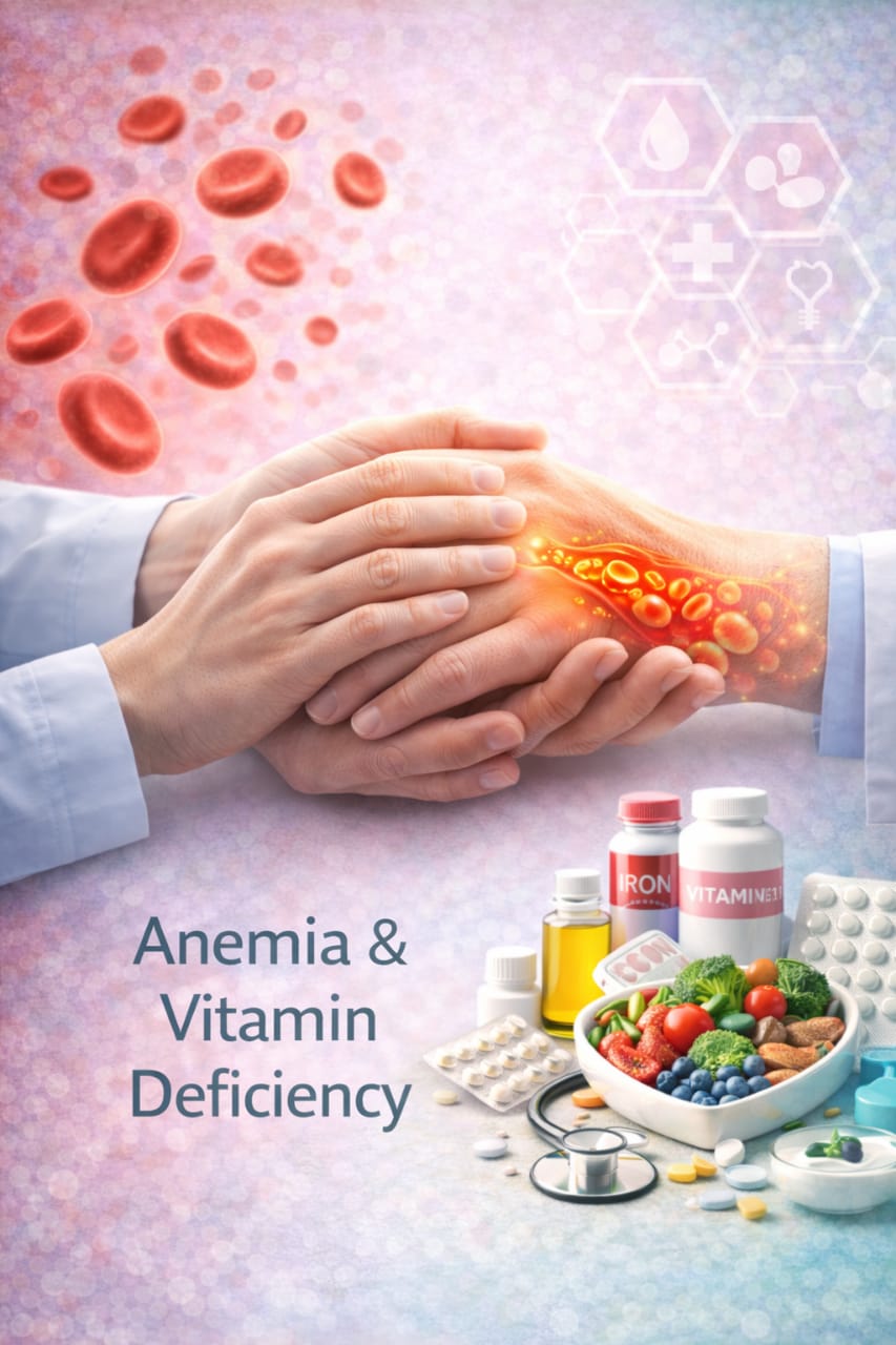 Anemia and vitamin deficiency nutrition care