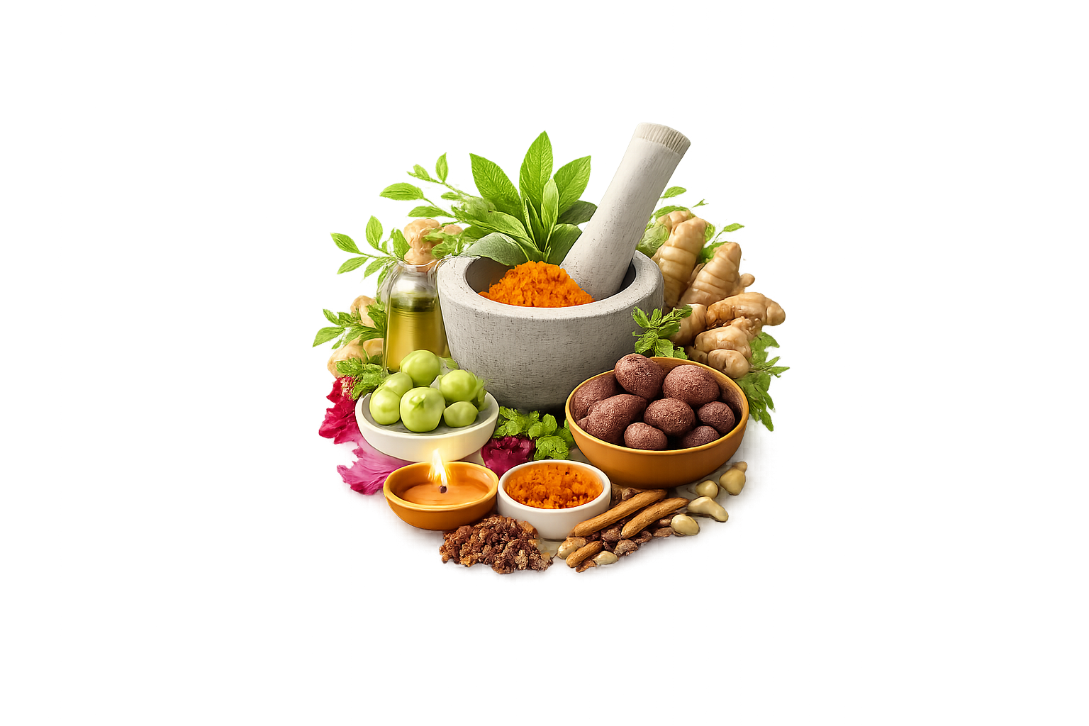 Balanced Indian Thali