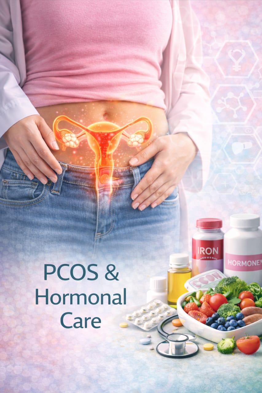 PCOS hormonal nutrition care