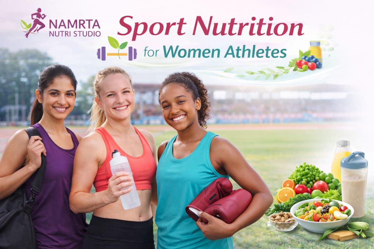 Women athletes strength training