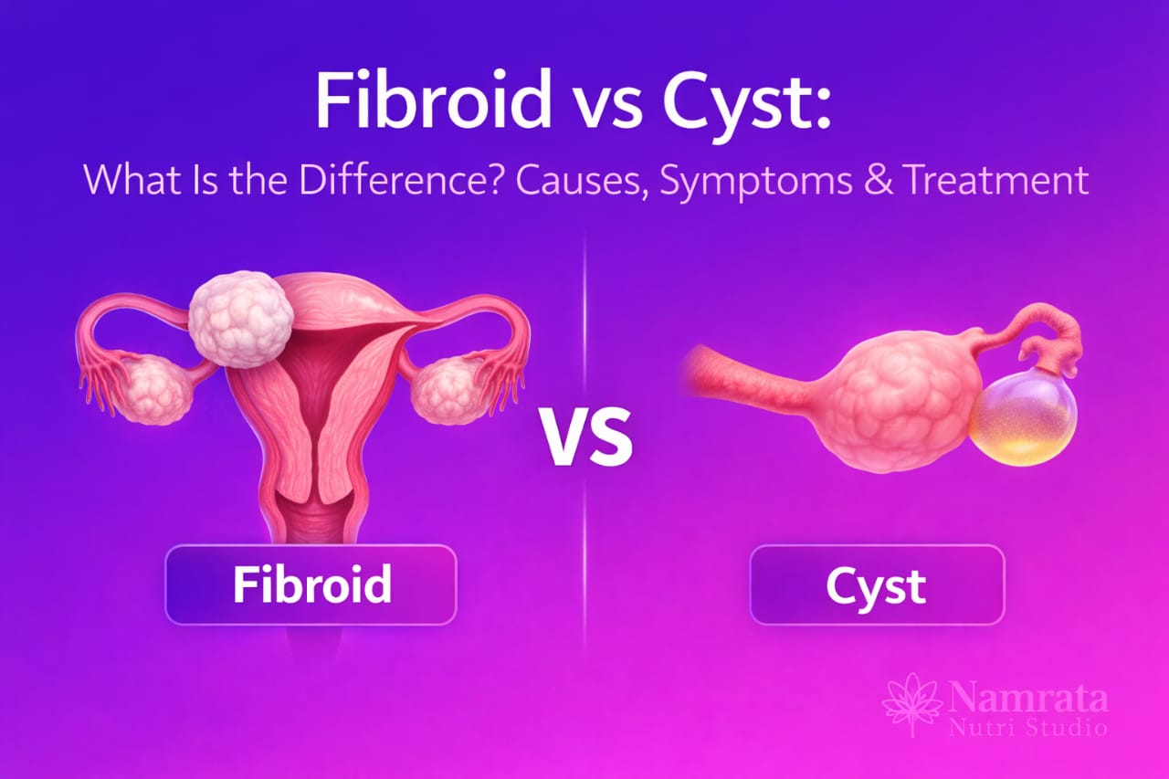 Fibroid vs Cyst Women Health