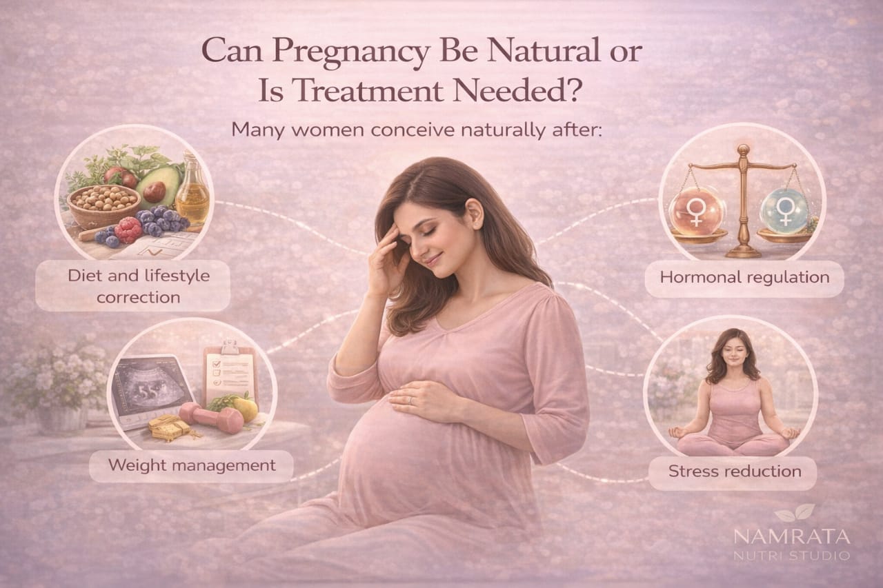 Natural pregnancy support women