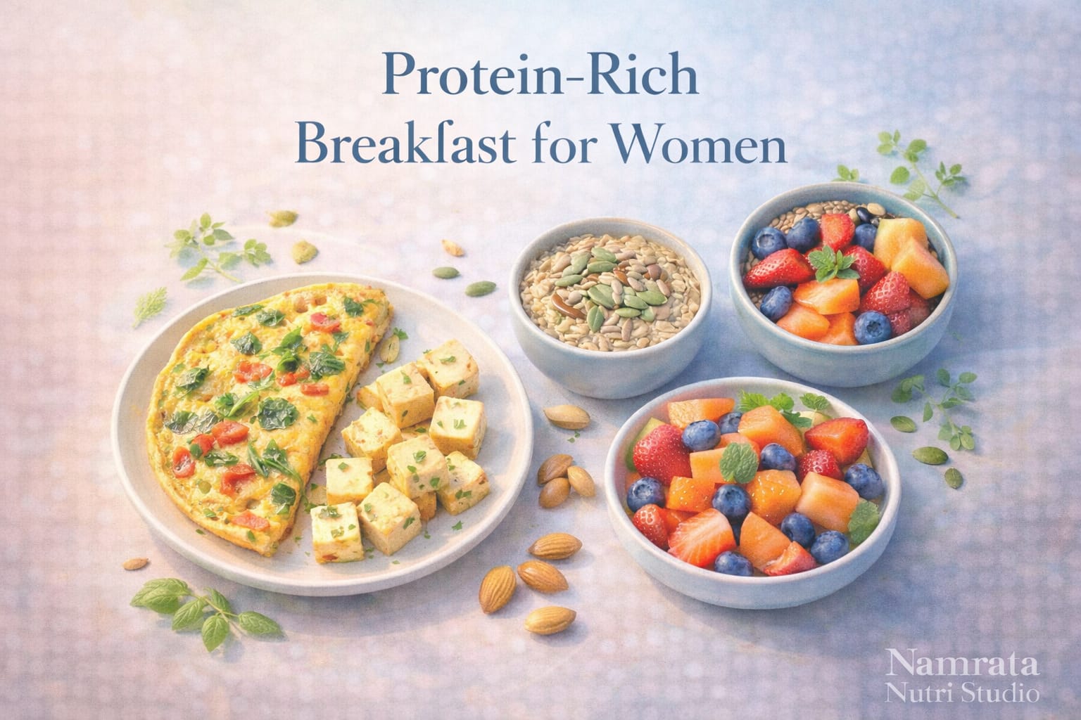 Protein rich breakfast for women