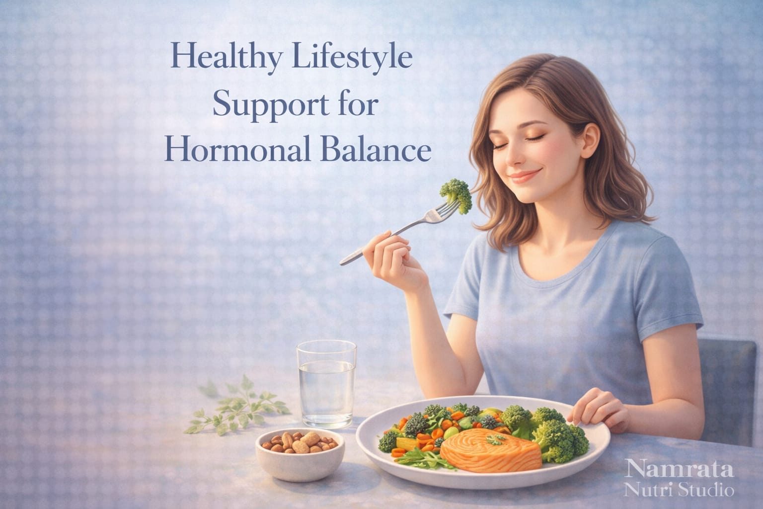 Light dinner for hormone repair
