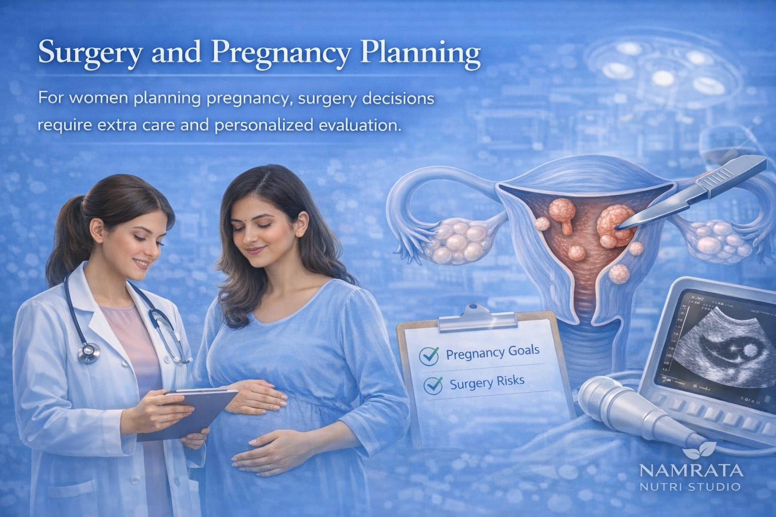 Surgery and pregnancy planning