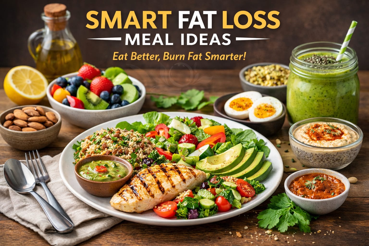 Smart Fat Loss Premium Hero Banner