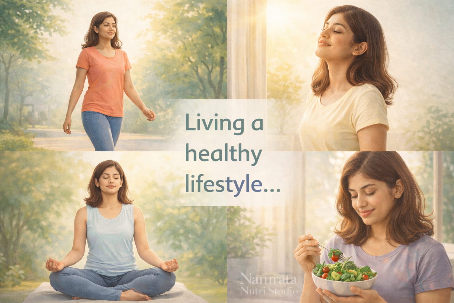 Healthy lifestyle for uterus health